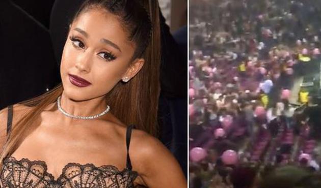 Ariana Grande'den patlama sonrası ilk mesaj!