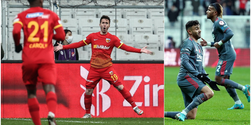 Beşiktaş Kupa'da Kayserispor'a elendi... Michy Batshuayi takımını yaktı!