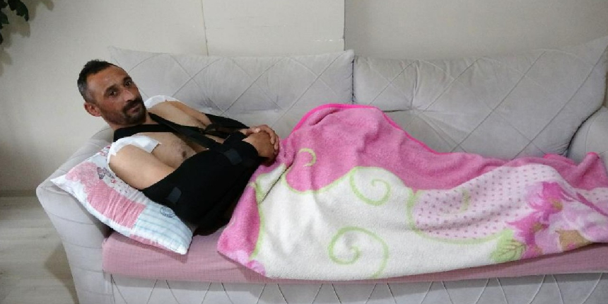 Domuz saldırısından yaralı kurtuldu: Gidin siz bir de domuzun halini görün