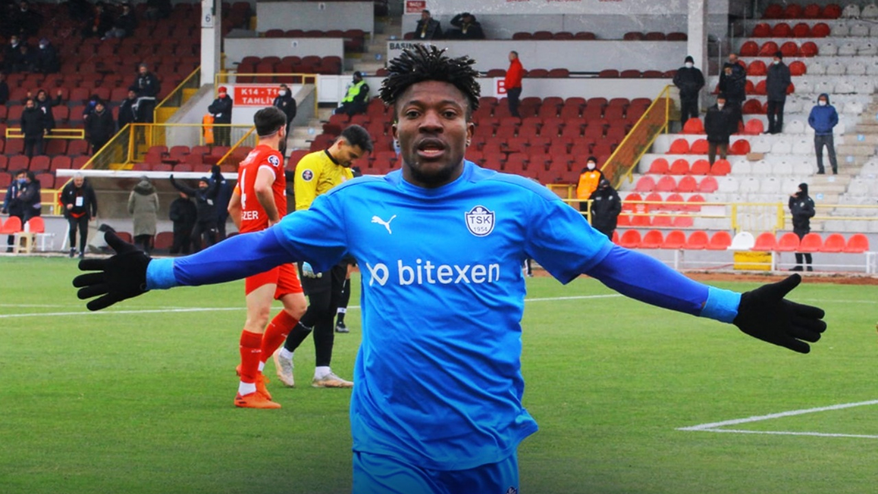 Okwuchukwu Francis Ezeh'ten Bolu'ya üçlük... Beypiliç Boluspor - Tuzlaspor: 0-1