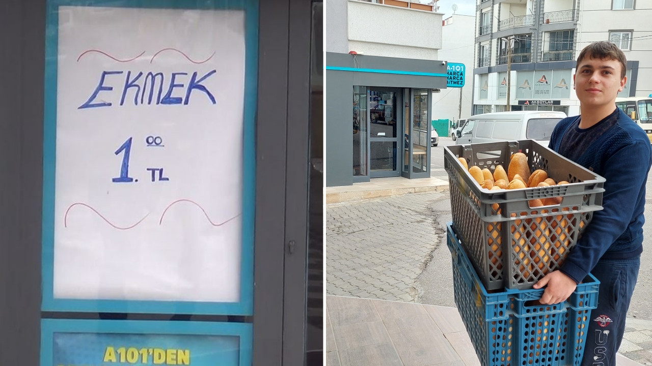 Tekirdağlı fırıncı, marketleri dize getirdi: Ekmeğin fiyatı 1 TL oldu!