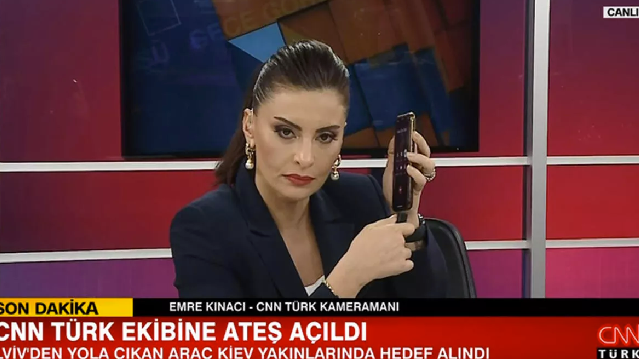 Ukrayna'da CNN Türk ekibinin aracına ateş açıldı