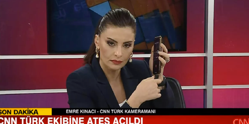 Ukrayna'da CNN Türk ekibinin aracına ateş açıldı
