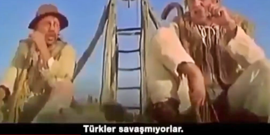 1966 yapımı Sırp filminin o sahnesi gündem oldu: Türkler savaşmıyor!