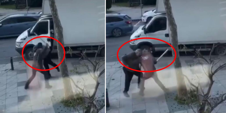 Nişantaşı'nda İSPARK görevlisi dehşet saçtı: Sürücüye sopayla saldırdı!