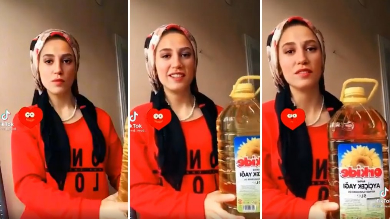 Serenay Sarıkaya Ayçiçek Yağı Videosu Sosyal Medyayı Yerinden Oynattı