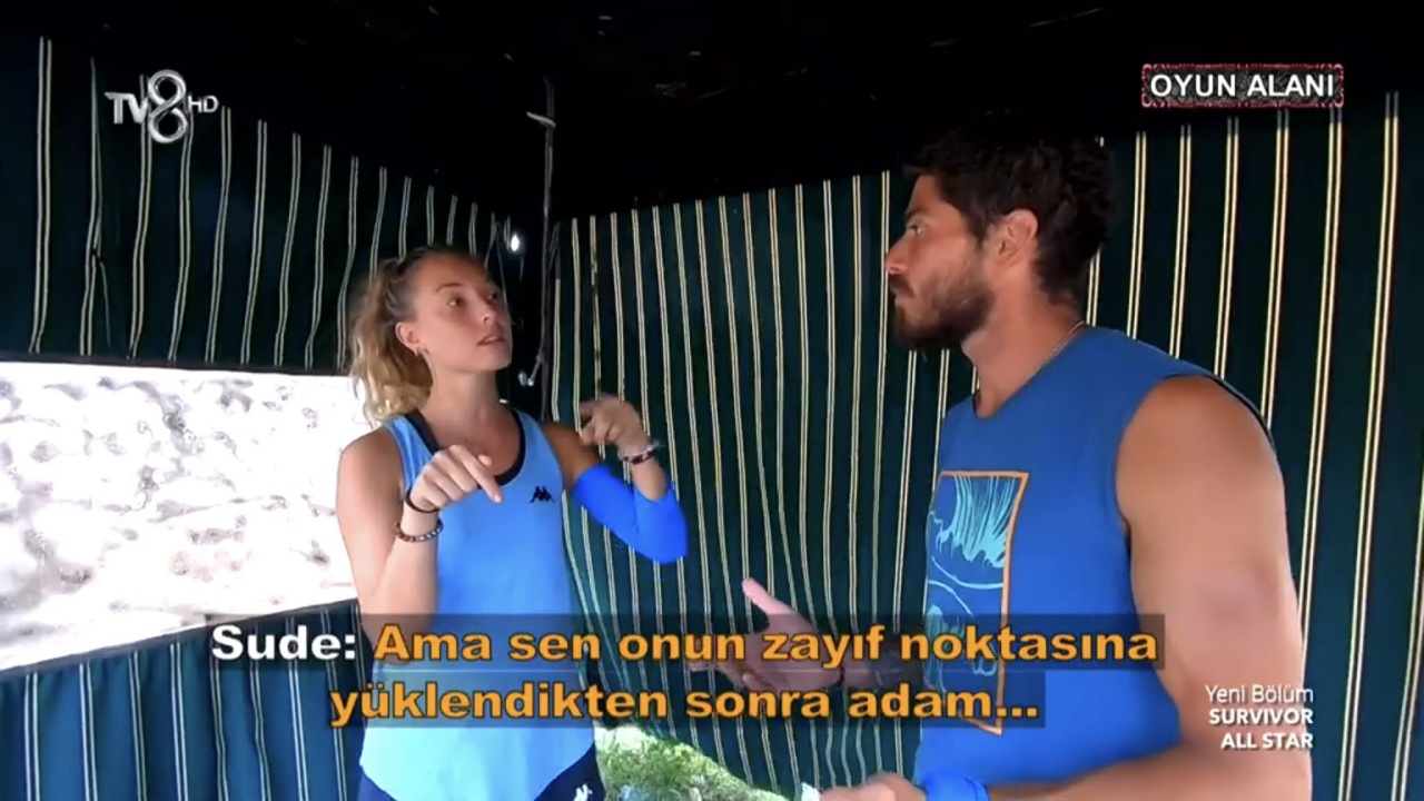 Survivor 2022'de Mert Öcal ve Anıl Kavga Etti! Sude Burcu Takım Arkadaşına Karşı Mert'i Korudu