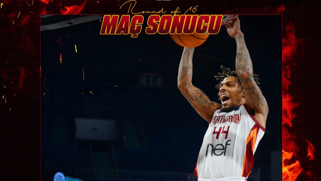 Galatasaray Nef evinde İsrail'in Hapoel Holon takımını 74-71 mağlup etti