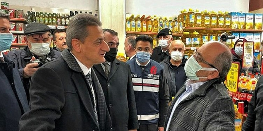 Sinop Valisi'nden zincir market sorumlusuna yağ tepkisi: Hiç affımız yok