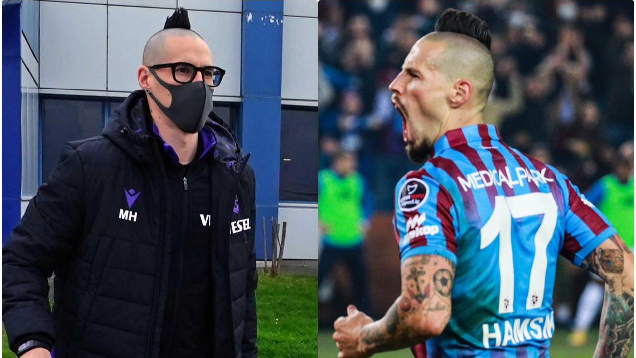 Marek Hamsik ülkesine döndü! Trabzonspor'dan sakatlık açıklaması...