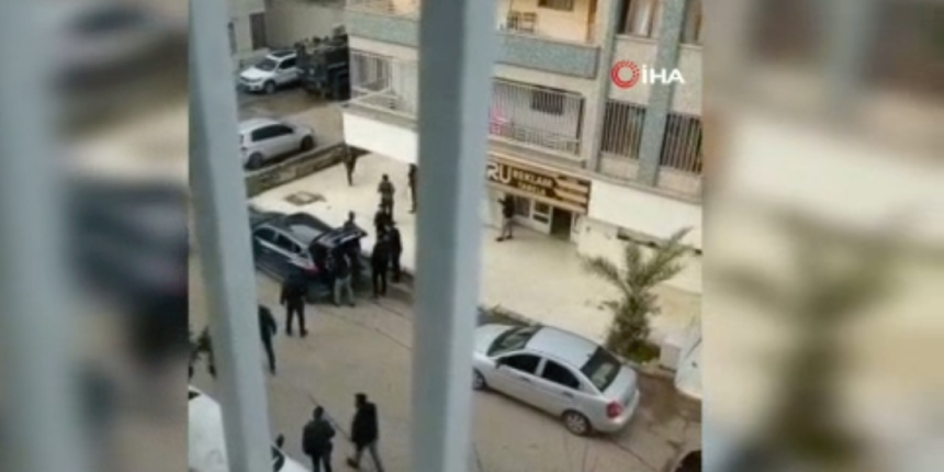 2 polisi şehit eden zanlıya düzenlenen operasyon kamerada