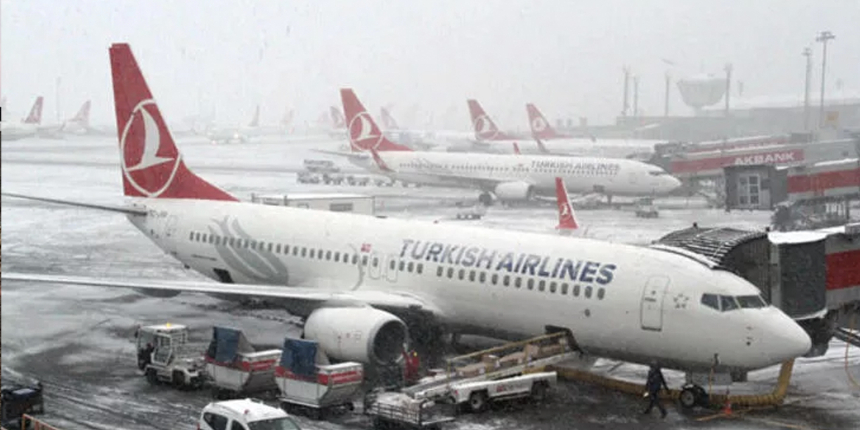 Türk Hava Yolları yarın yapılacak 180 seferi iptal etti