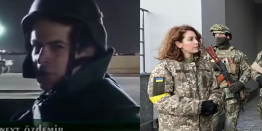 Nagehan Alçı'nın Ukrayna askeri üniformalı fotoğrafını paylaşmasına Cüneyt Özdemir'den tepki