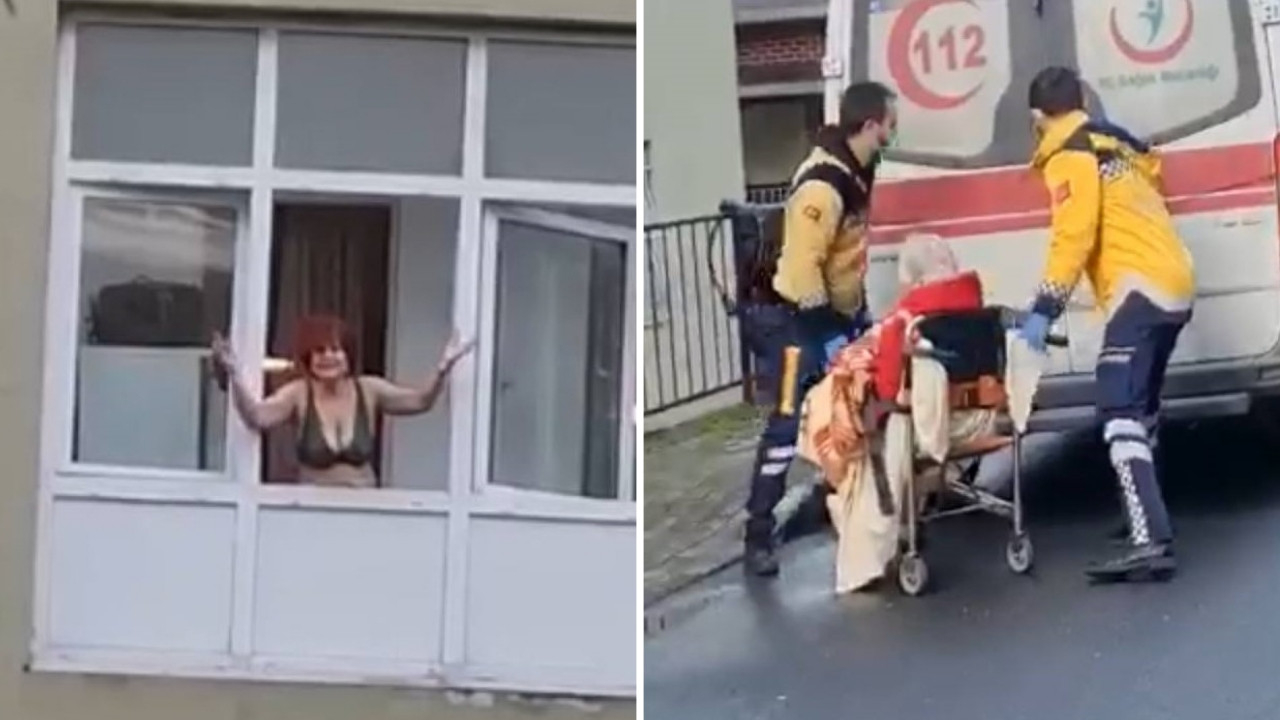 92 yaşındaki emekli hemşireye Türkmen bakıcı dehşeti: Saniye saniye kamerada!