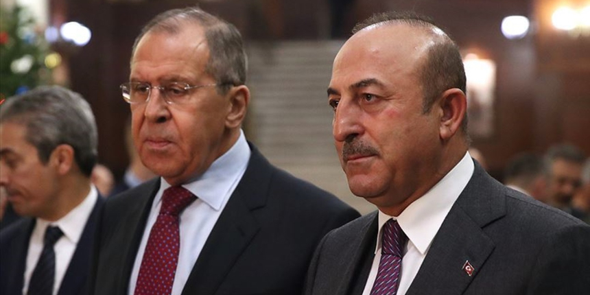 Bakan Çavuşoğlu Moskova'da! Lavrov ile bir araya gelecek