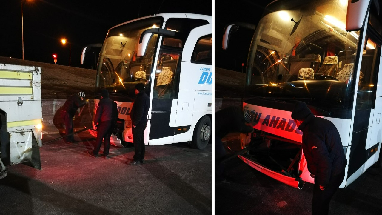 "Emniyetsiz" raporuna rağmen yolcu taşınan otobüs trafikten menedildi