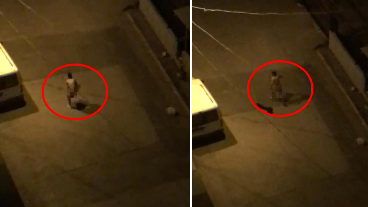 Şener Şen'in filmi gerçek oldu: Adana sokaklarında çıplak gezen vatandaşa meydan dayağı!