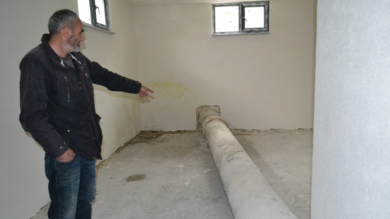 Tekirdağ'da akıllara durgunluk veren olay: Boru patlarsa ev havaya uçacak!