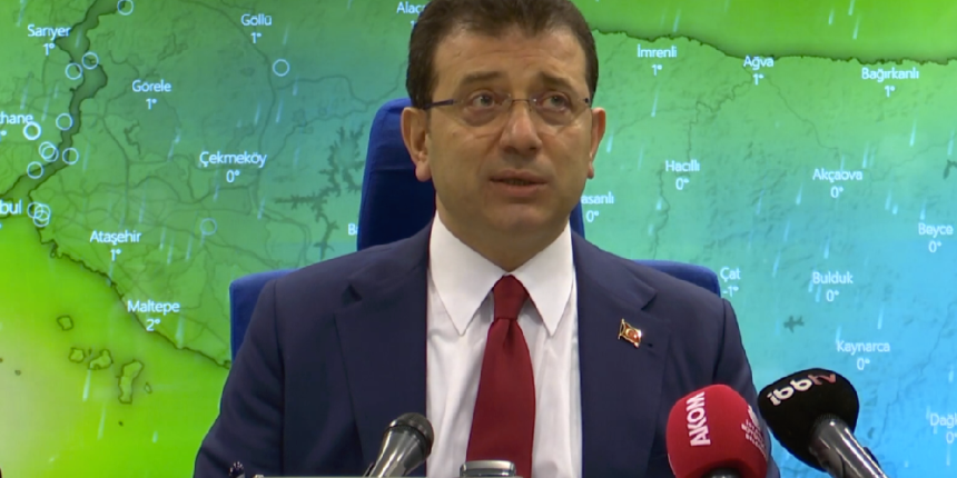 İmamoğlu'ndan İstanbullulara kar yağışı uyarısı
