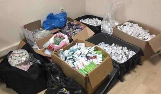 Bursa'da kaçak vücut geliştirme ilacı operasyonu...