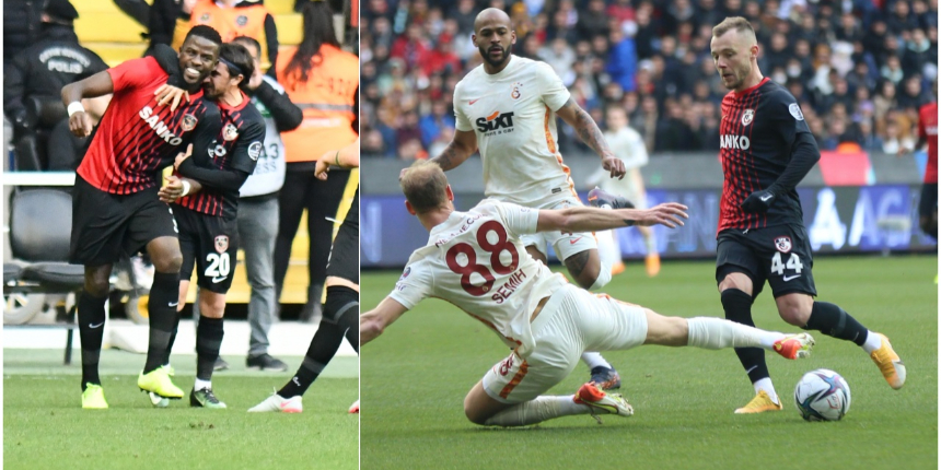 Galatasaray, Gaziantep deplasmanında Alexandru Maxim fırtınasına tutuldu!