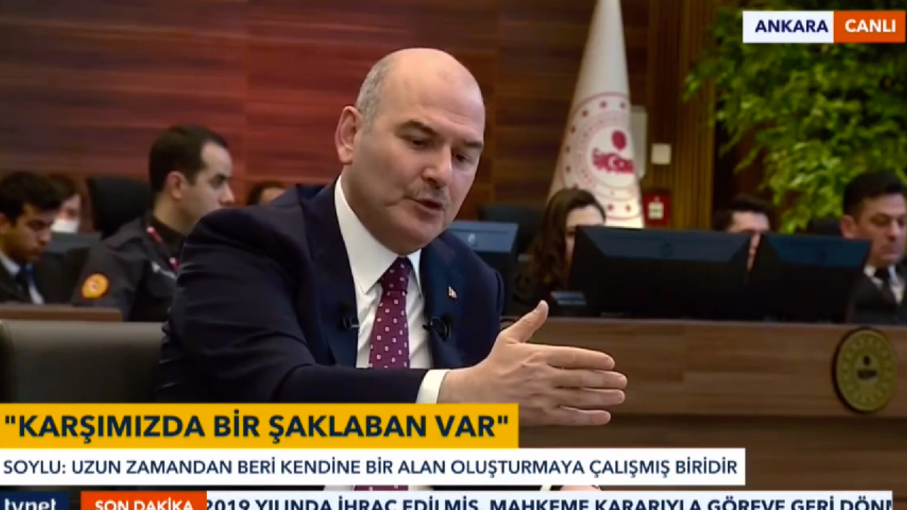 Bakan Soylu: Kanuna aykırı bir duruma mutlaka müdahale ederiz