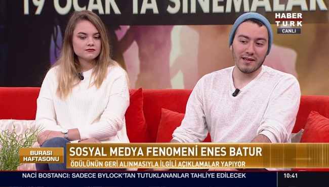 Altın Kelebek Ödülü geri alınan Enes Batur açıklama yaptı!