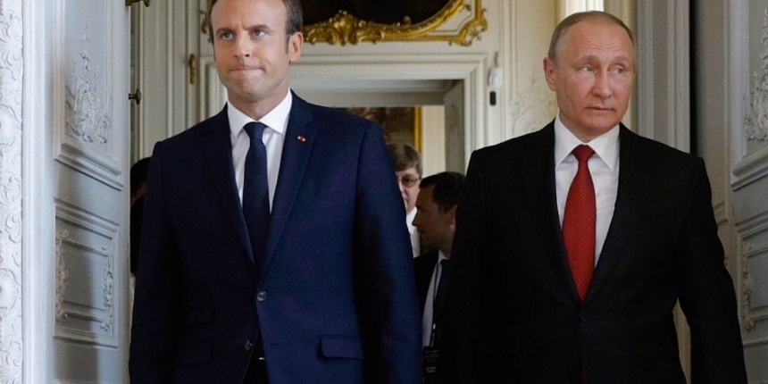 Putin ve Macron, Ukrayna’da ateşkes konusunu görüştü