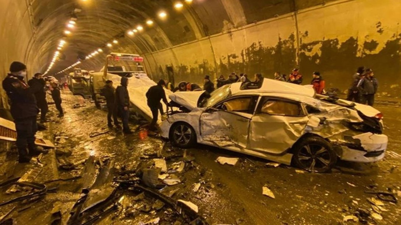 Bolu Dağı Tüneli'nde meydana gelen kazada kahreden tesadüf