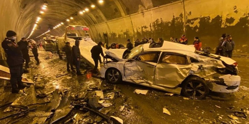 Bolu Dağı Tüneli'nde meydana gelen kazada kahreden tesadüf