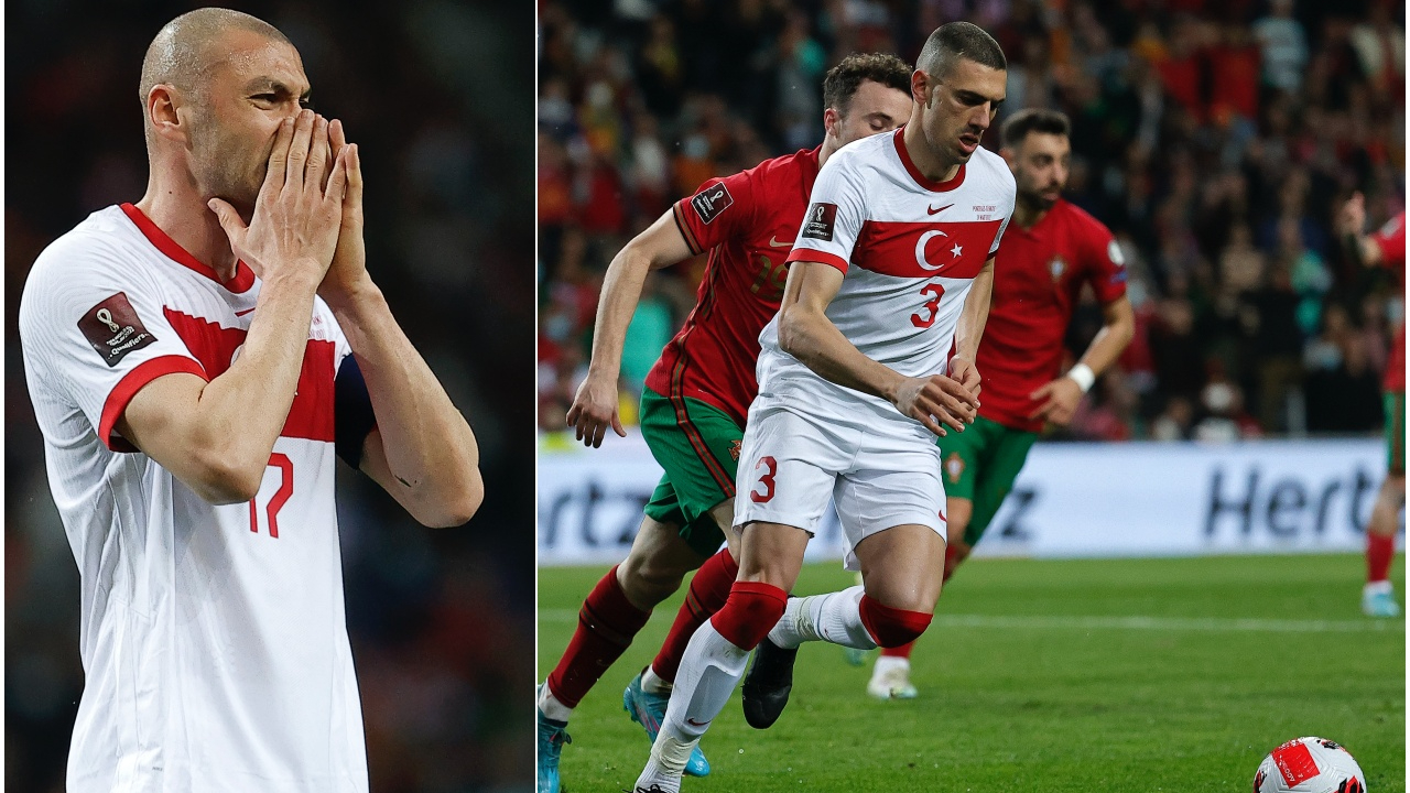 Burak Yılmaz, Portekiz deplasmanında 2022 Dünya Kupası umutlarımızı söndürdü!