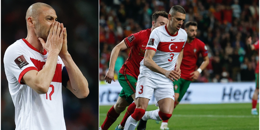 Burak Yılmaz, Portekiz deplasmanında 2022 Dünya Kupası umutlarımızı söndürdü!