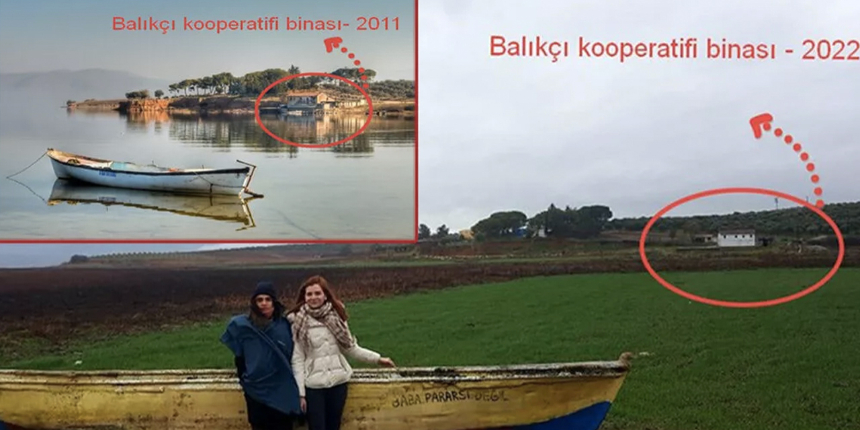 Marmara Gölü'nün kuruması sonrası balıkçılar harekete geçti: Türkiye'de ilk kez oldu