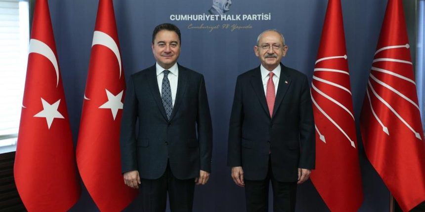 Ali Babacan'dan Kemal Kılıçdaroğlu'na ziyaret