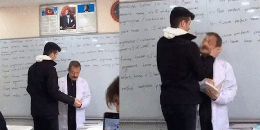 Öğretmene saygısız davranışların yer aldığı görüntülere inceleme!
