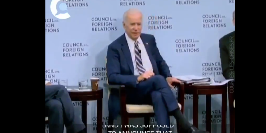 Biden'dan skandal video!  Ukrayna yönetimine ettiği küfürler ortaya çıktı!