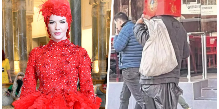 Görenler şaştı kaldı! Ivana Sert'in evsiz adamın fotoğrafına düştüğü not tepki çekti