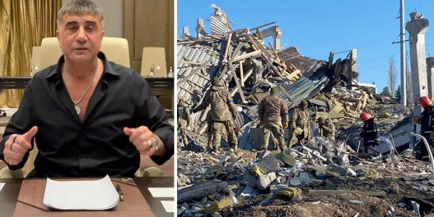 Rusya, 292 Ukrayna askerinin yerini Sedat Peker'in otelinin bulunduğu yöntemle tespit etti