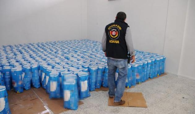 200 bin lira değerinde 8 ton ele geçirildi...