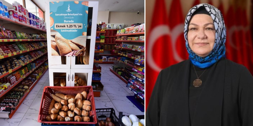 Sancaktepe Belediye Başkanı Döğücü'den örnek uygulama: Belediye desteğiyle ekmek 1.25 TL'den satılıyor!