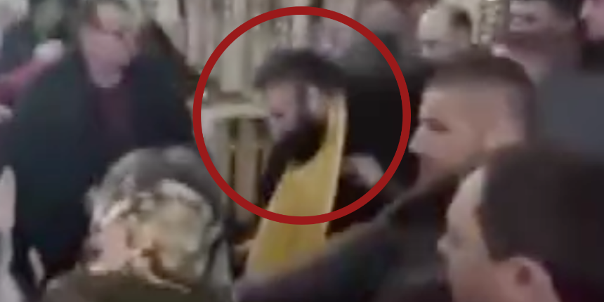 Ukrayna ordusundan Ukrayna Ortodoks Kilisesi'ne baskın!