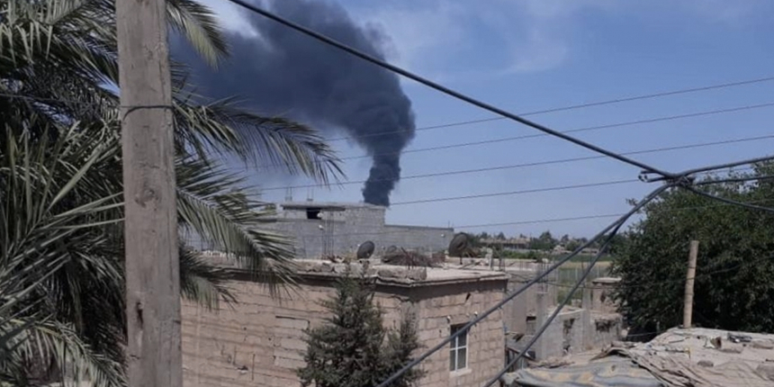 PKK/YPG'li teröristler Suriye'de sivillerin evlerine el koymaya başladı