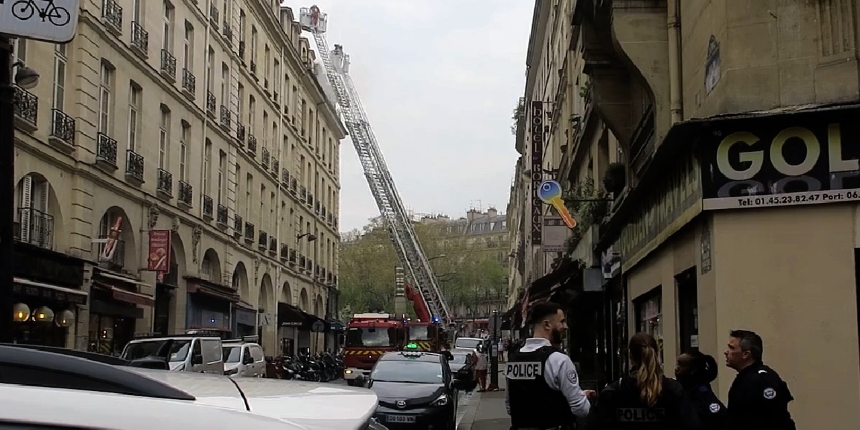 Paris'teki Türk mahallesinde yangın çıktı: 1'i ağır 3 yaralı