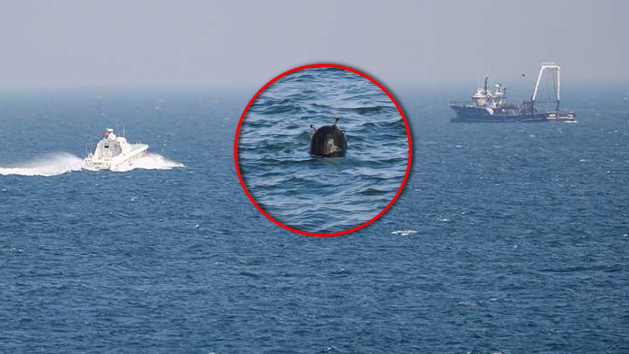 Karadeniz'de 3. mayın alarmı: SAS timleri emniyetli şekilde imha etti!