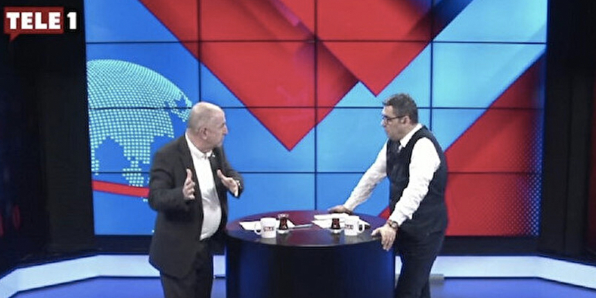 Canlı yayında gergin anlar: Enver Aysever ve Ümit Özdağ arasında 'Suriyelileri göndermezsin' tartışması