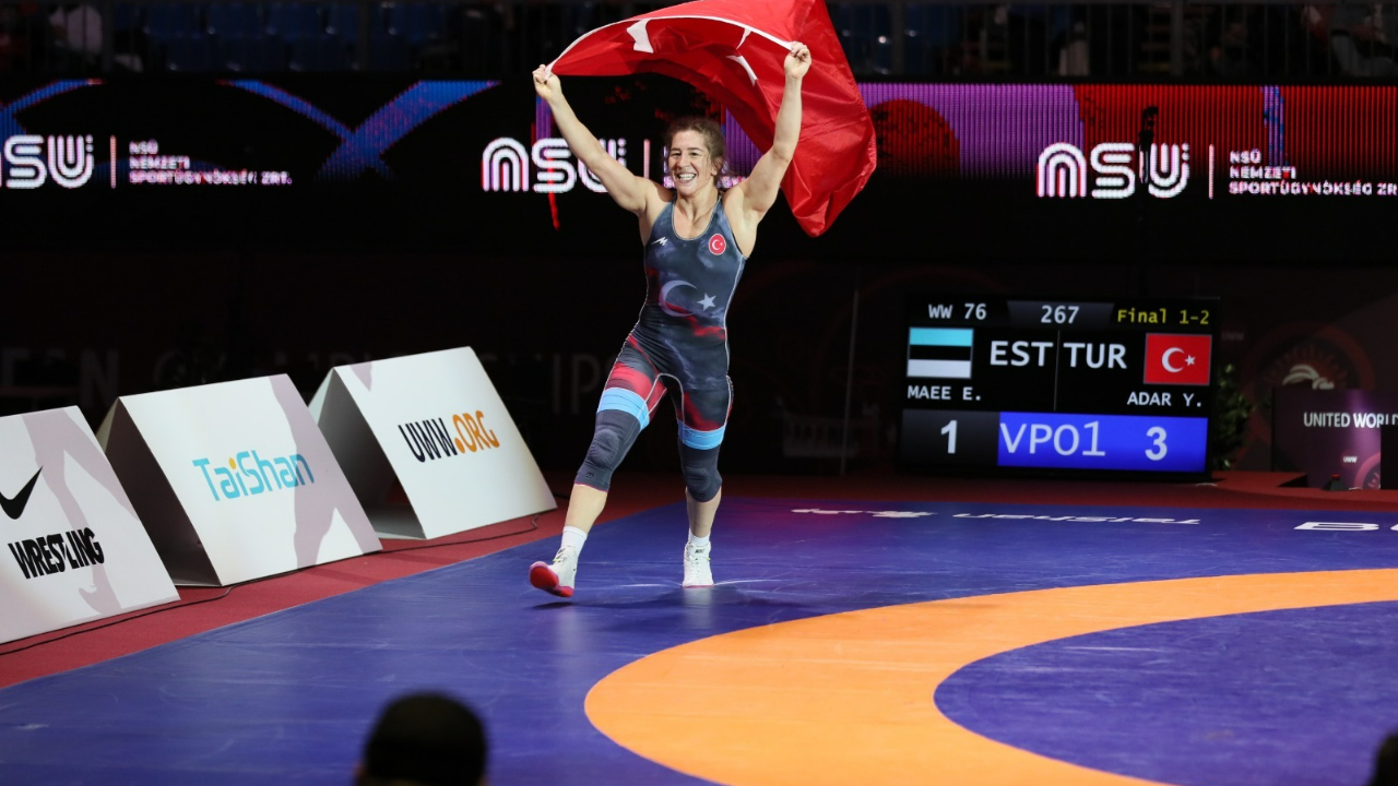 Yasemin Adar Avrupa şampiyonu oldu, altın madalya kazandı!