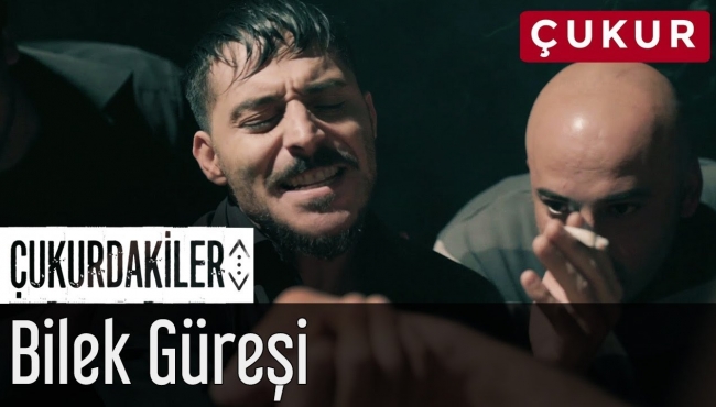 Çukur'dan internete özel video : Bilek Güreşi!