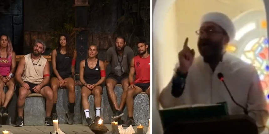 İmamın "Survivor" isyanı: Bir adada 20 tane yarı çıplak kadın, 20 tane yarı çıplak erkek...