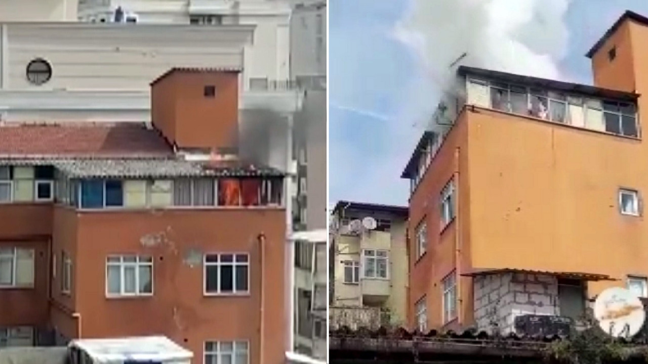 Şişli'de korkutan yangın: Patlama sesleri duyuldu! Dumandan etkilenenler var...