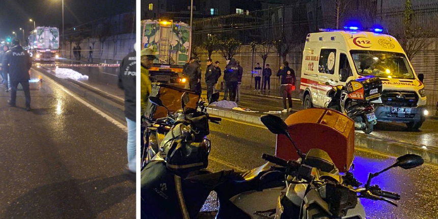 17 yaşındaki motorlu kuryenin feci sonu